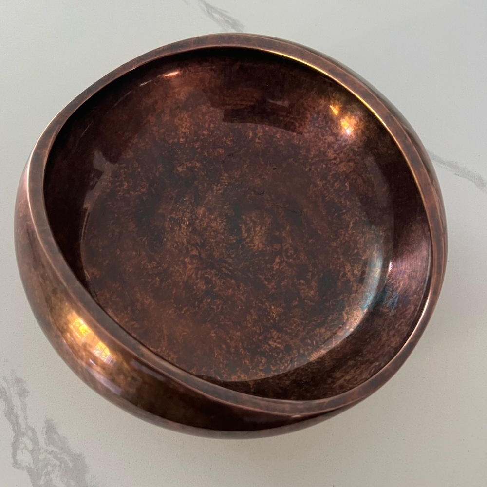 Nambé Pebble Bowl designed by Lou Henry in 2010